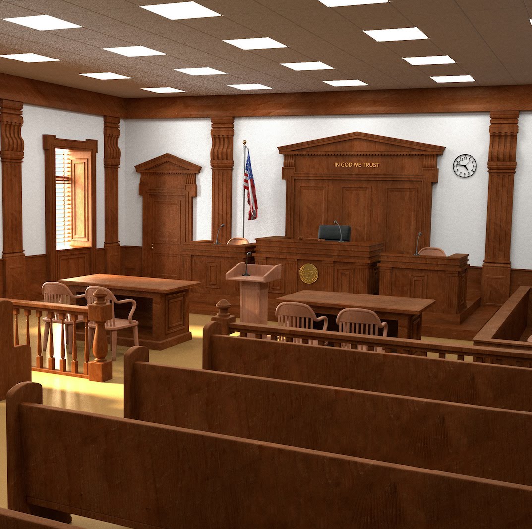 Los Angeles probate court interior